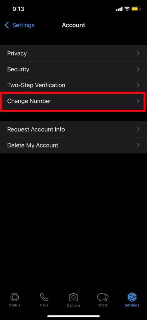 Cambiar preferencia de número en iOS