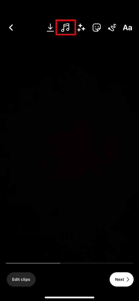 Agregar música a una publicación de Instagram