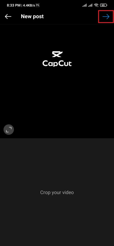 Habilitar la integración entre CapCut e Instagram