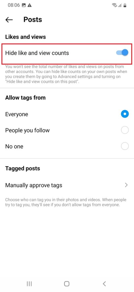Esconde esos numeros y mira instagram