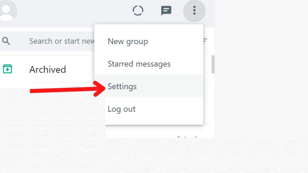 Cambiar el nombre de usuario de WhatsApp en la aplicación web de WhatsApp