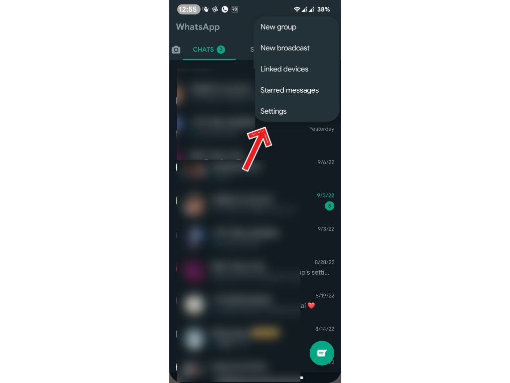 Eliminar cuenta de WhatsApp