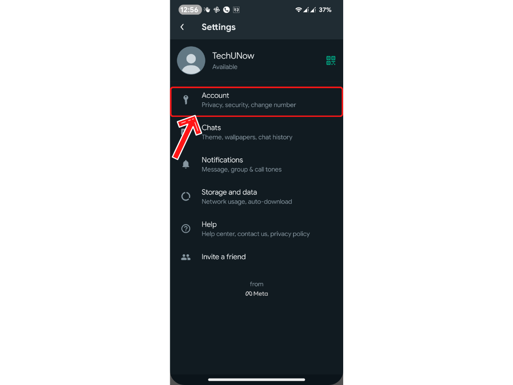 Eliminar cuenta de WhatsApp