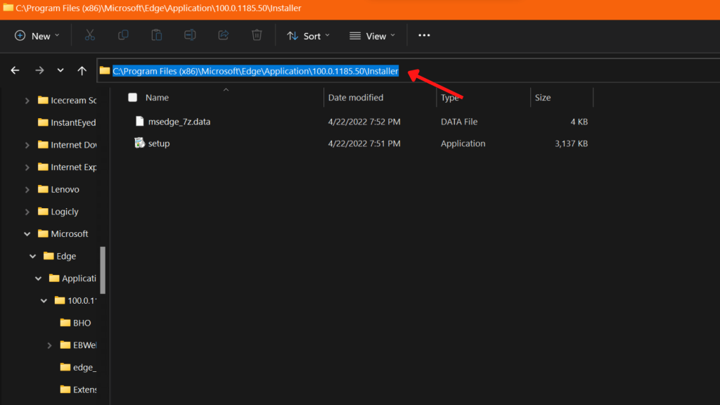 Desinstalar Microsoft Edge de Windows 11