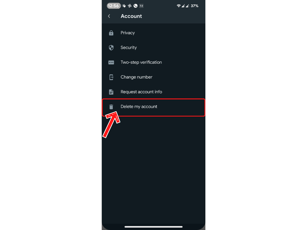 Cómo eliminar la cuenta de WhatsApp
