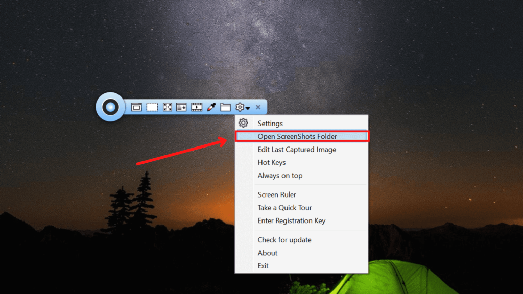 Descargar capturas de pantalla en Windows 11