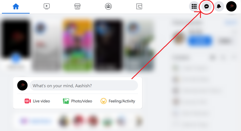 Encuentra aplicaciones de mensajería Messenger en la versión web