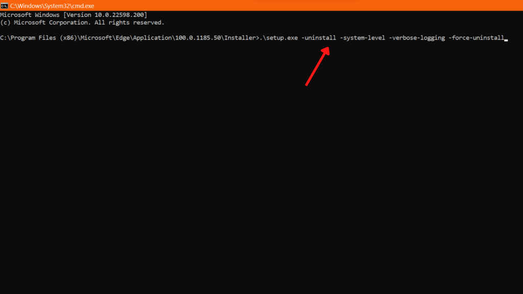 Desinstalar Microsoft Edge de Windows 11