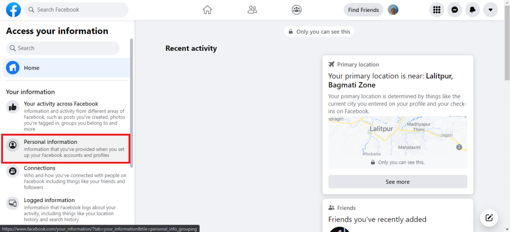 Informacion personal