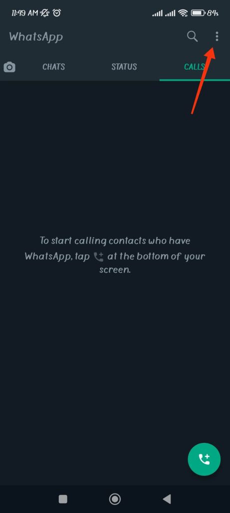 Configuración de WhatsApp de Android