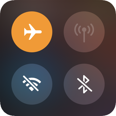 Activar el modo avión del iPhone