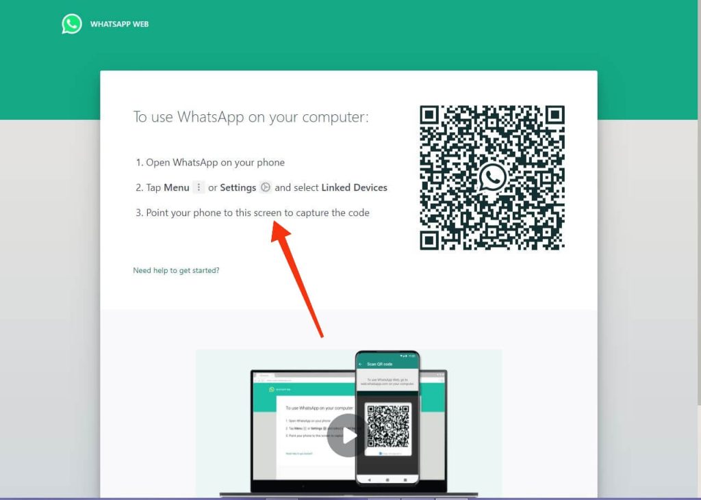 sitio web de whatsapp
