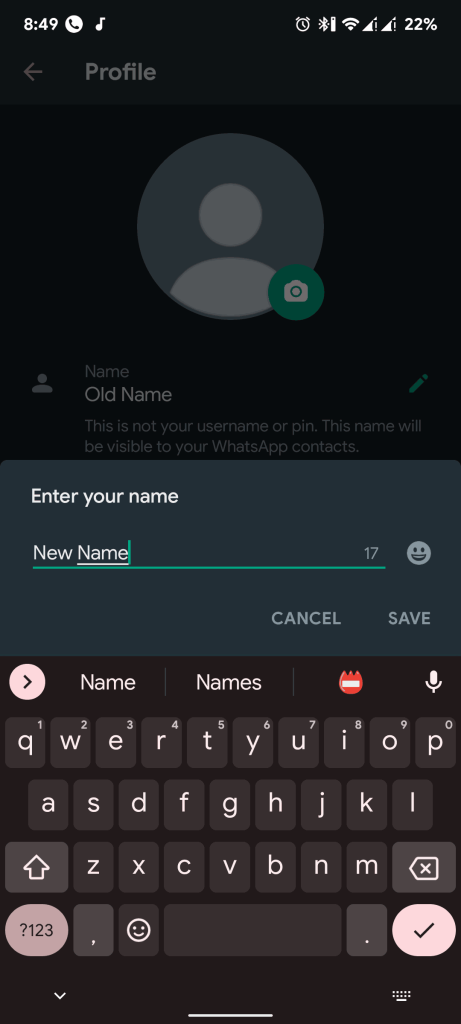 ¿Cuál es mi número de teléfono de WhatsApp?