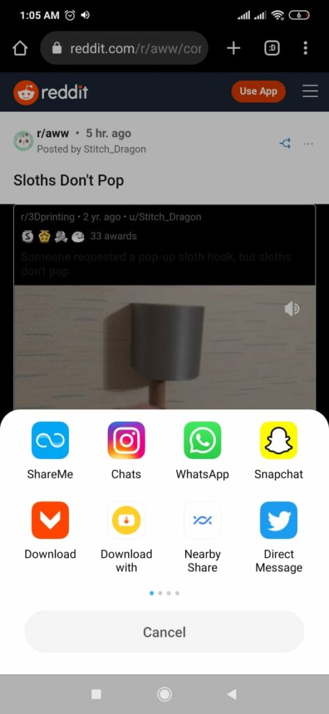 Descargar bot para video reddit