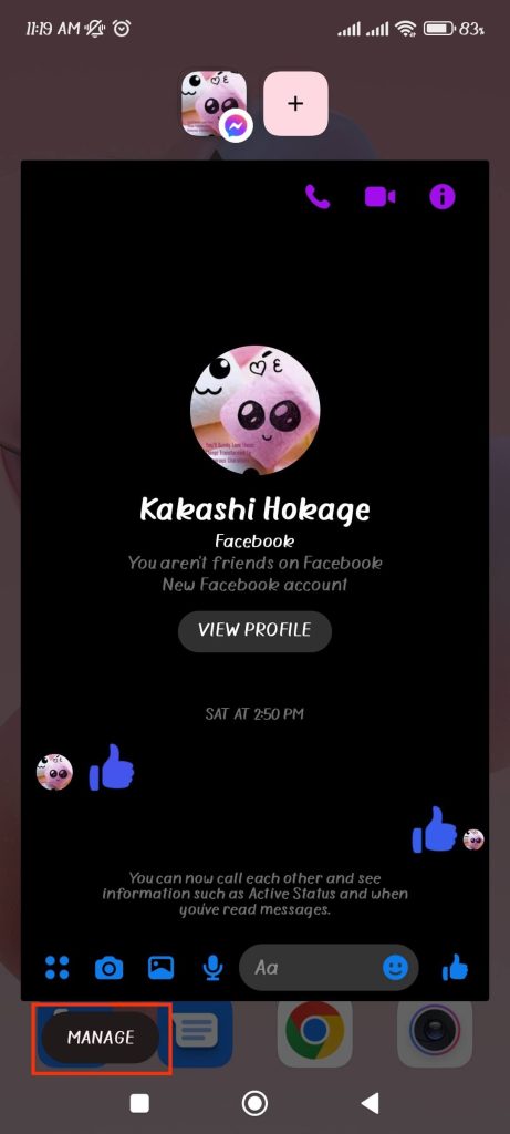 bubu en messenger