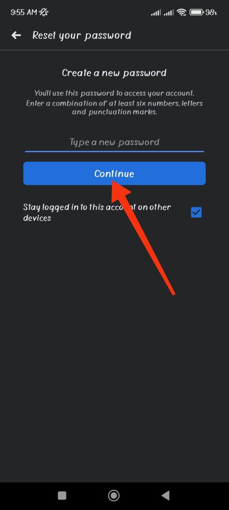 cambia tu contraseña de facebook
