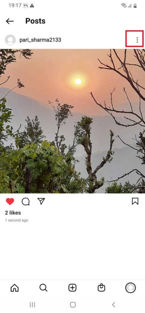 Desactivar Me gusta en Instagram después de publicar