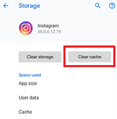 Instagram no pudo cargar la actividad