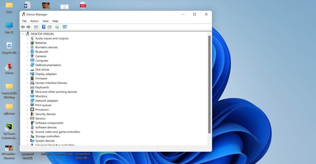 actualizar controlador windows 11