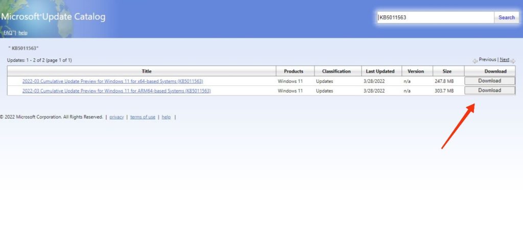 Descargar actualizaciones de windows 11