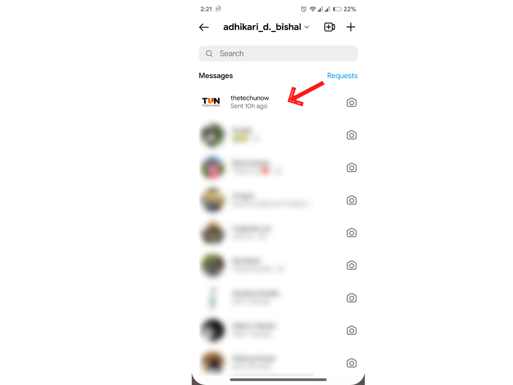 Cómo silenciar los mensajes de Instagram de alguien