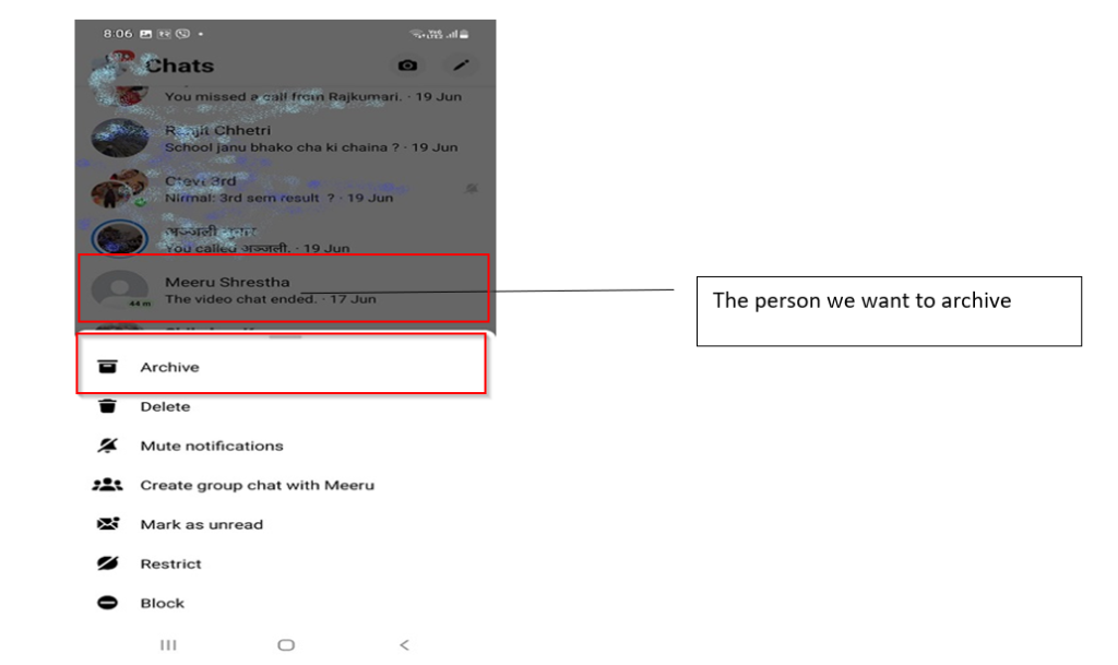 Archivar en una aplicación móvil (Android o IOS)