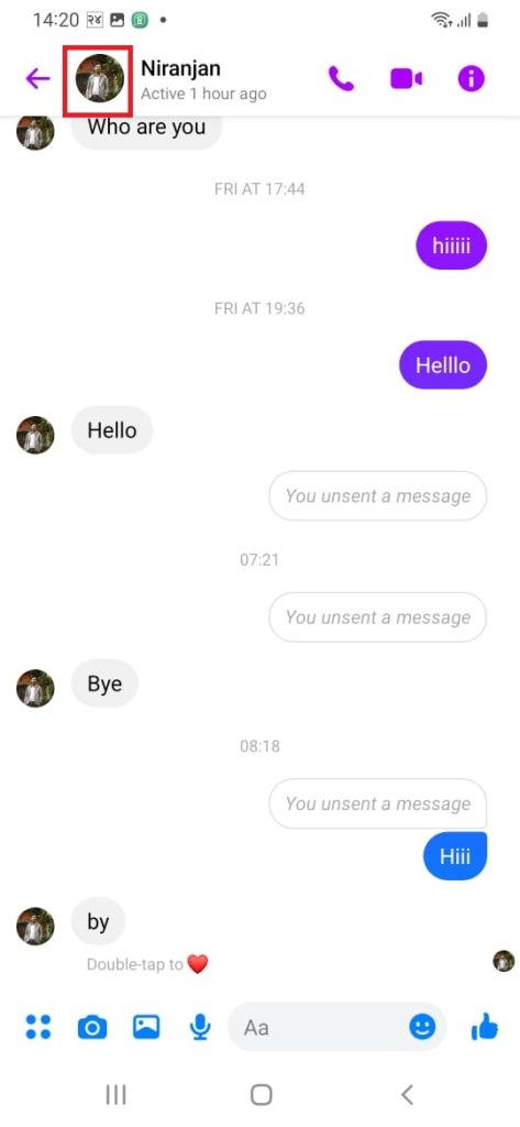 icono de perfil