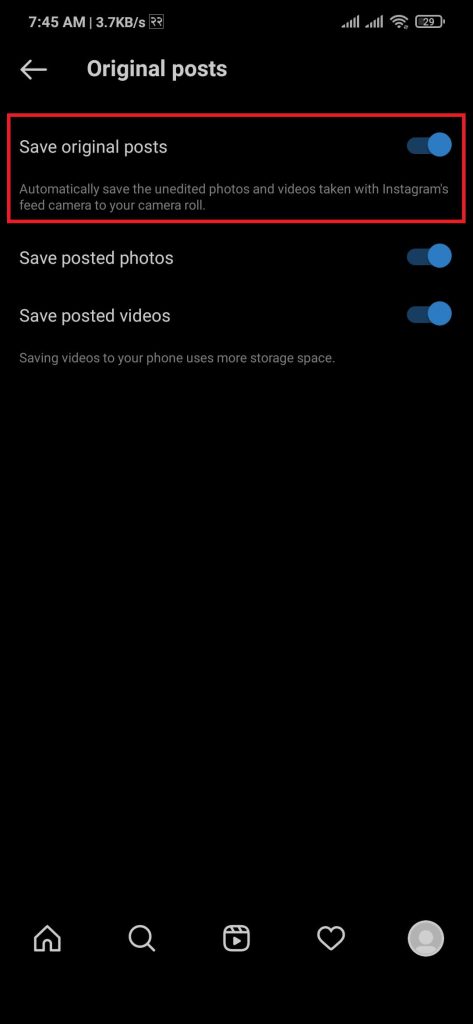 Descarga y guarda tus fotos de Instagram
