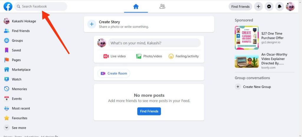 Buscar nombre de usuario de fb