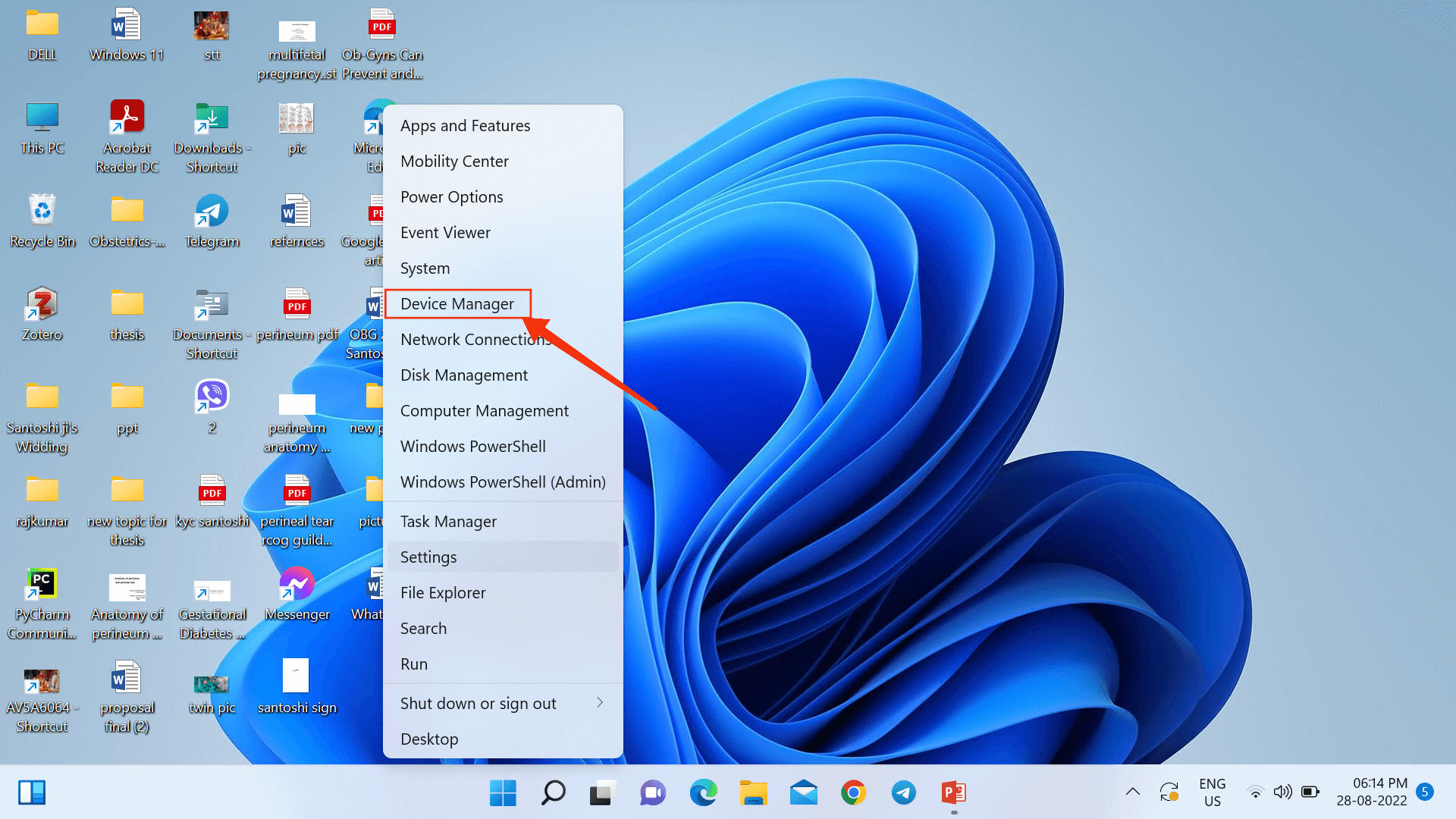 Descargar administrador de dispositivos en windows 11